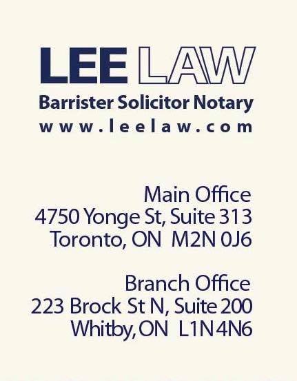 LEE LAW, Barrister Solicitor Notary, Whitby Chamber